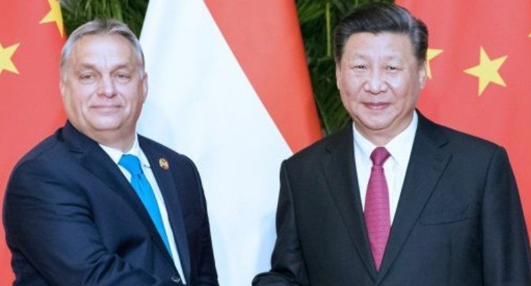 Orbán Viktor és Hszi Csin-ping