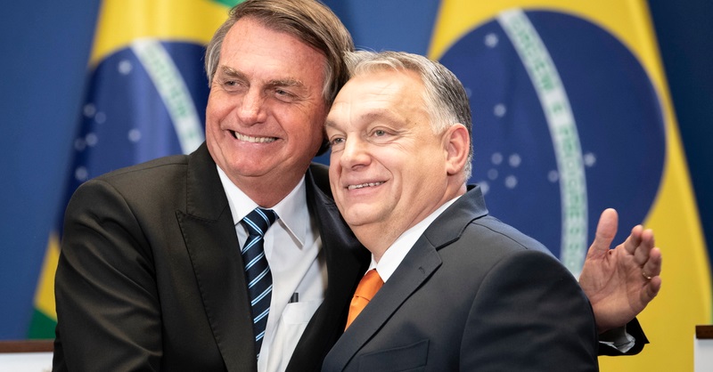 Orbán Viktor és Jair Bolsonaro