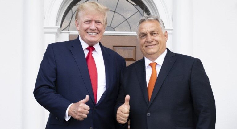 Orbán Viktor és Donald Trump