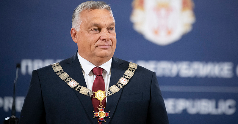 Most érkezett: Kitüntették Orbánt Szerbiában (+fotók)