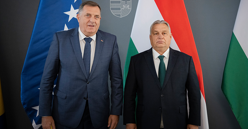 Orbán Viktor és Milorad Dodik