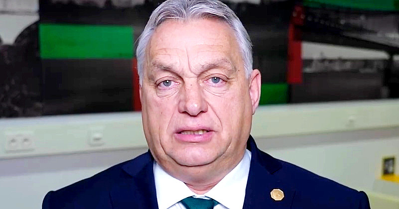 Orbán Viktor miniszterelnök furcsa arckifejezést vág