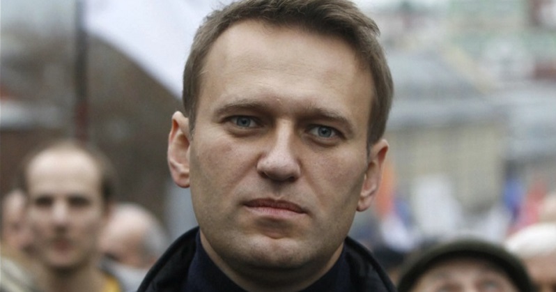 Alekszej Navalnij a tömegben