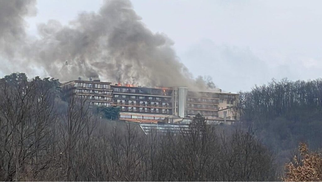 Silvanus Hotel Visegrád tűz