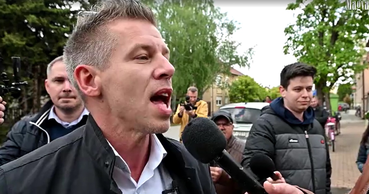 Újabb ellenzéki médiával balhézott össze Magyar Péter: Válasz helyett számonkérte az újságírót