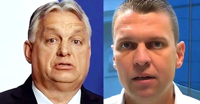 Felrobbant az internet hétfőn reggel: Orbán Viktor Menczer Tamásnak adta a kolbászát (+videó)