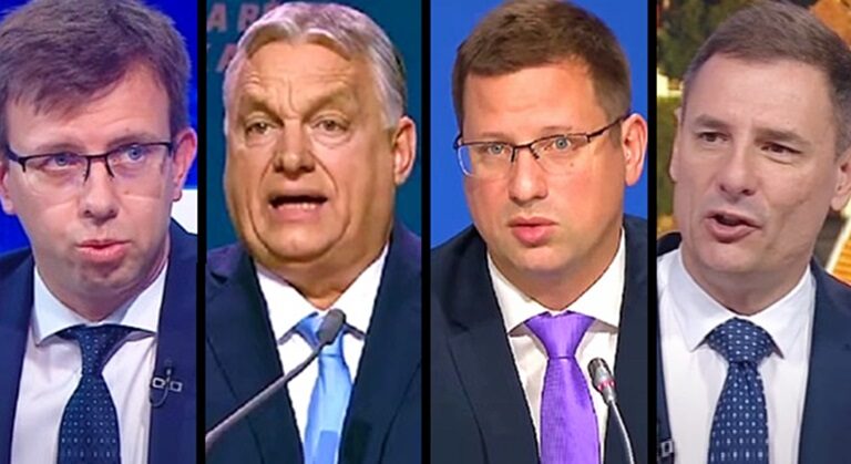 Bóka János Orbán Viktor Gulyás Gergely Tuzsony Bence