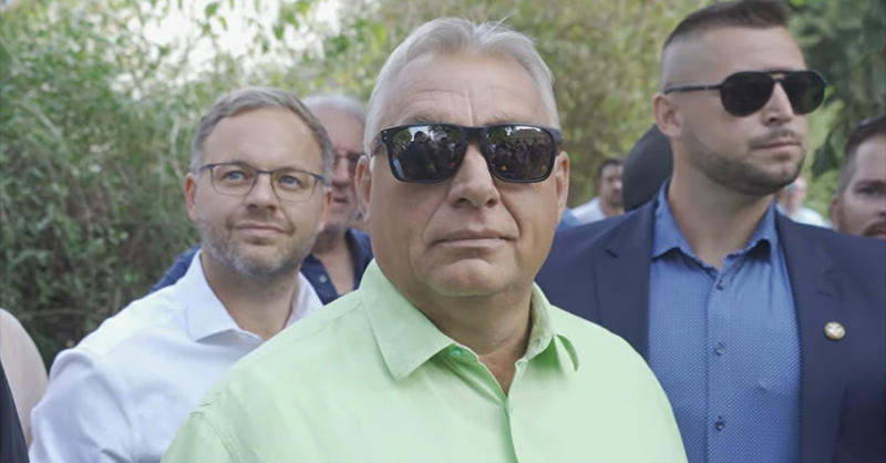 Forrt a levegő: Orbán Viktort a vejéről, Tiborcz Istvánról kérdezték Kötcsén (+videó)