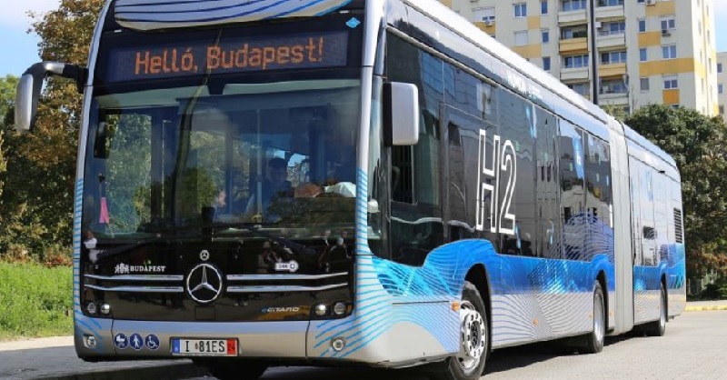 Mercedes eCitaro hidrogénbusz