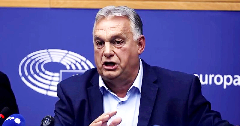 Pusztító videó terjed az interneten Orbánról: Strasbourgban térdeltek le a magyar kormányfő előtt