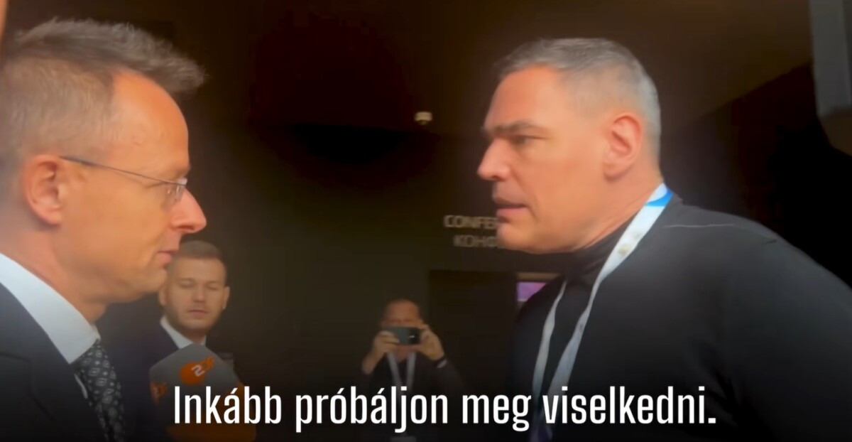 Durva videó: Szijjártó csúnyán összebalhézott a német ZDF riporterével