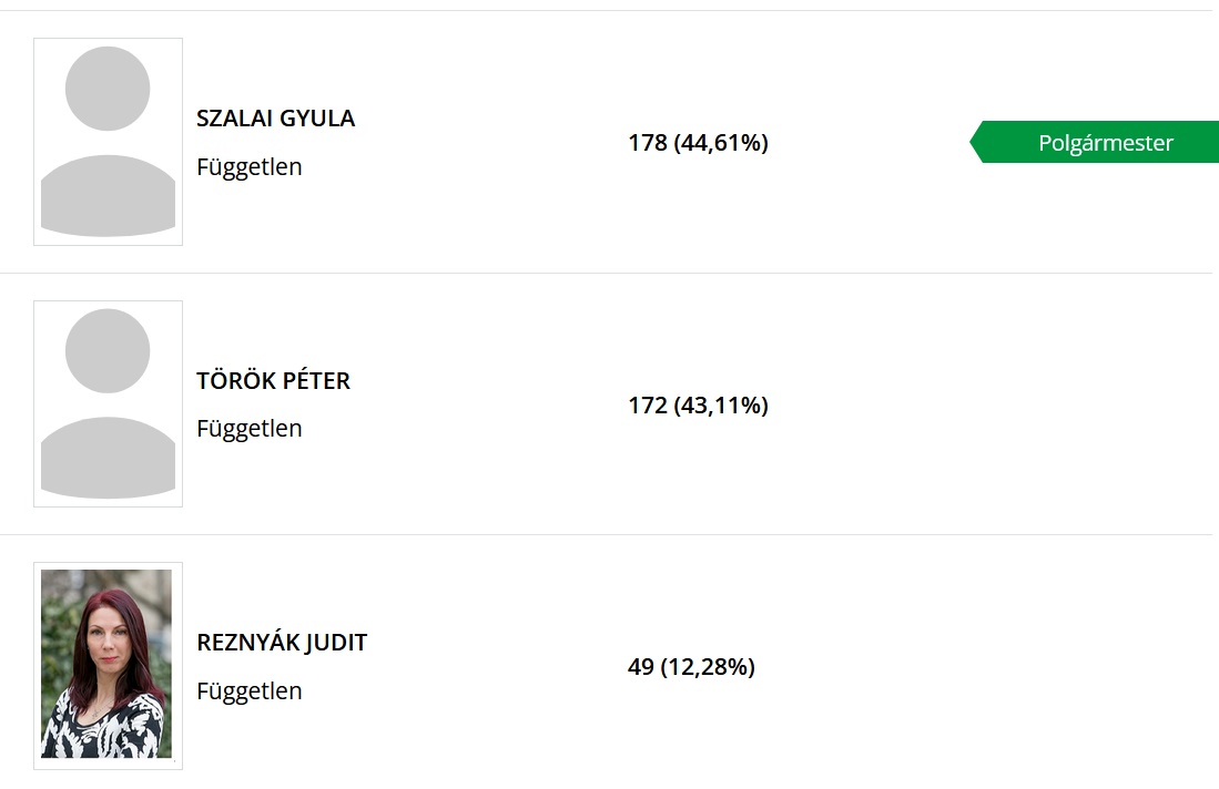 Csősz időközi polgármester-választás