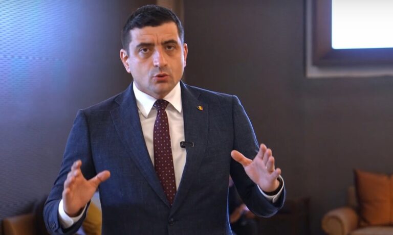 George Simion, az AUR jelöltje a romániai elnökválasztáson