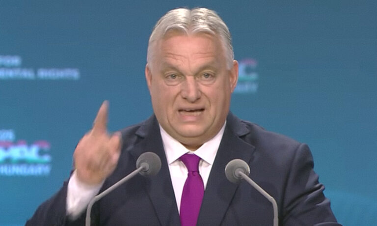 Érik a nemzetközi botrány: A magyargyűlölő George Simion után a lengyel szélsőjobbot éltette Orbán