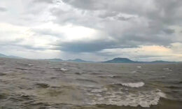 Vihar a Balatonon 2025. június 8-án